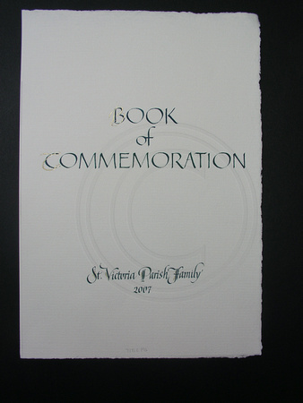 Book • Commemoration • 2b