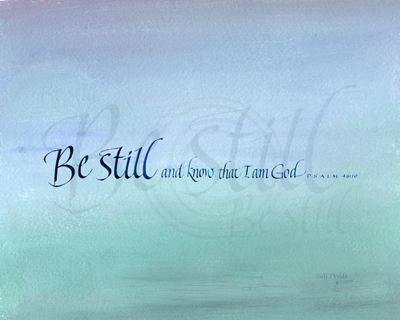 Be Still